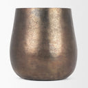Mercana Quade 9" x 9" x 9" Metal Vase