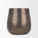 Mercana Quade 8.5" x 8.5" x 8.5" Metal Vase