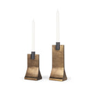 Mercana Polli 4.3" x 4.2" x 11.4" Metal Candle Holder
