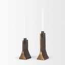 Mercana Polli 4.3" x 4.2" x 11.4" Metal Candle Holder
