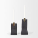 Mercana Polli 4.3" x 4.2" x 11.4" Metal Candle Holder
