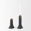 Mercana Polli 4.3" x 4.2" x 11.4" Metal Candle Holder