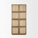 Mercana Sina 39.4" x 17.7" x 80.7" Solid Wood Storage Cabinet