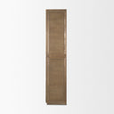 Mercana Sina 39.4" x 17.7" x 80.7" Solid Wood Storage Cabinet