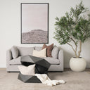 Mercana Arreto 36" x 36" x 15" Solid Wood Coffee Table