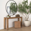 Mercana Sapphira 60" x 16" x 32" Solid Wood Console Table