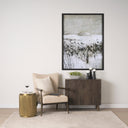 Mercana Satima 16" x 16" x 22.3" Metal Side Table