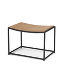 Mercana Taniel 23.3" x 16" x 17" Solid Wood Stool