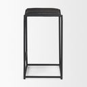 Mercana Taniel 18" x 16" x 27.8" Leather Stool