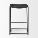 Mercana Taniel 18" x 16" x 27.8" Leather Stool