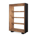 Mercana Tabor 47" x 16" x 72" Solid + Manufactured Wood Bookcase