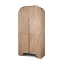 Mercana Sorina 36" x 17" x 72" Wood Storage Cabinet