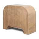 Mercana Sorina 40" x 16" x 32" Solid Wood Accent Cabinet