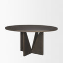 Mercana Tarro 60" x 60" x 30" Solid Wood Dining Table