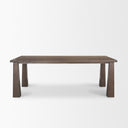 Mercana Wolcott 84" x 42" x 30" Solid Wood Dining Table