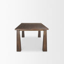 Mercana Wolcott 84" x 42" x 30" Solid Wood Dining Table