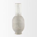Mercana Torres 6.3" x 6.3" x 15.8" Metal Vase