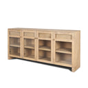 Mercana Suri 80" x 18" x 36" Solid Wood Sideboard