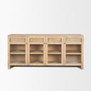 Mercana Suri 80" x 18" x 36" Solid Wood Sideboard