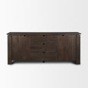 Mercana Wallen 79" x 21" x 33" Solid Wood Sideboard