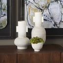 Mercana Torres 7.9" x 7.9" x 12.6" Metal Vase