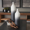 Mercana Townley 19.7" x 5.9" x 5.9" Metal Vase
