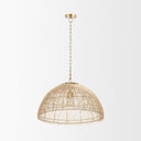 Mercana Thad 24.5" x 24.5" x 14.5" Rope Pendant Lighting
