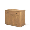 Mercana Braxton 34" x 18.5" x 27" Wood Accent Cabinet