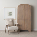 Mercana Sorina 36" x 17" x 72" Wood Storage Cabinet