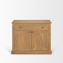 Mercana Braxton 34" x 18.5" x 27" Wood Accent Cabinet
