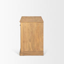 Mercana Braxton 34" x 18.5" x 27" Wood Accent Cabinet