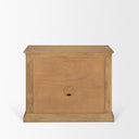 Mercana Braxton 34" x 18.5" x 27" Wood Accent Cabinet