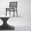 Mercana Wynn 20.5" x 24.6" x 34.1" Solid Wood Dining Chair