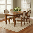 LH Home Irish Coast Regular Extension Dining Table (55"/71")