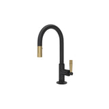 Matte Black / Antique Gold