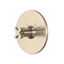 Satin Nickel / Cross Handle
