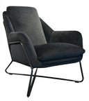 Dark Grey Velvet