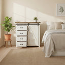 LH Home Provence 4 Drawer Chest With 1 Door