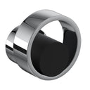 Polished Chrome / Matte Black
