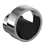 Polished Chrome / Matte Black