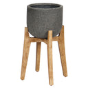 LH Home Patio Large Round Standing Pot