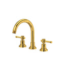 Unlacquered Brass / Ivory Lever Handle