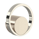 Satin Nickel / Pink Accent