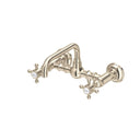 Satin Nickel / Metal Cross Handle