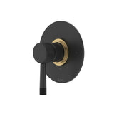 Matte Black / Antique Gold