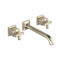 Satin Nickel / Cross Handle