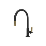 Matte Black / Antique Gold