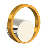 Polished Nickel / Satin Gold