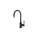 Matte Black / Antique Gold