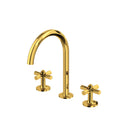 Unlacquered Brass / Cross Handle
